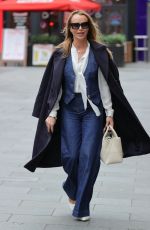 AMANDA HOLDEN Arrives at Heart Breakfast Show in London 02/18/2024