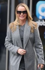 AMANDA HOLDEN Leaves Global Radio Studios in London 02/02/2024