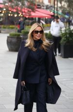 AMANDA HOLDEN Leaves Global Radio Studios in London 02/27/2024