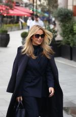 AMANDA HOLDEN Leaves Global Radio Studios in London 02/27/2024