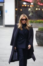 AMANDA HOLDEN Leaves Global Radio Studios in London 02/27/2024
