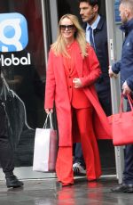 AMANDA HOLDEN Leaves Her Show in London 02/29/2024