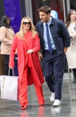 AMANDA HOLDEN Leaves Her Show in London 02/29/2024