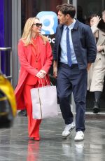 AMANDA HOLDEN Leaves Her Show in London 02/29/2024