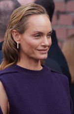 AMBER VALLETTA Arrives at Fendi Fashion Show in Milan 02/21/204