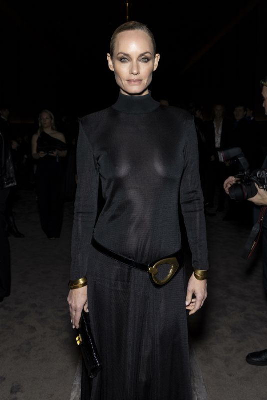 AMBER VALLETTA at Tom Ford FW 24 Runway Show at Milan Fashion Week 02/22/2024
