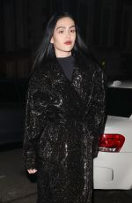 AMELIA HAMLIN Arrives at Hugo Boss LFW Party at The Twenty Two Mayfair in London 02/17/2024