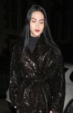 AMELIA HAMLIN Arrives at Hugo Boss LFW Party at The Twenty Two Mayfair in London 02/17/2024