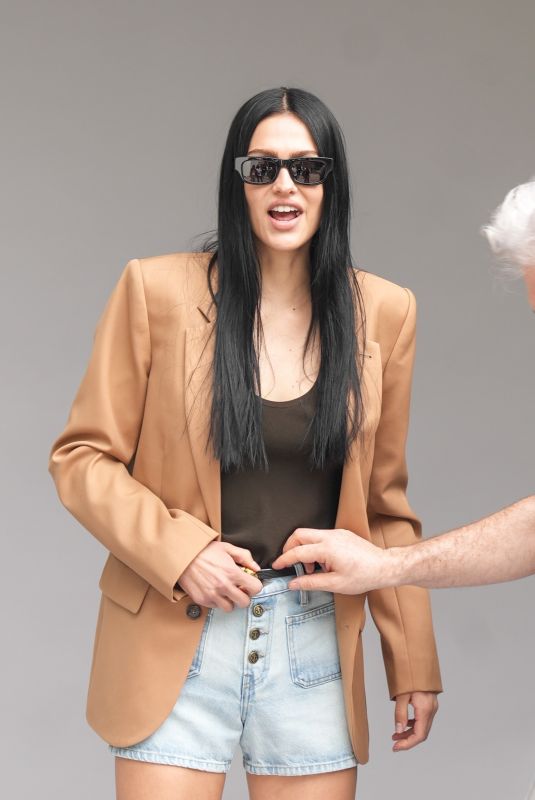 AMELIA HAMLIN at a Photoshoot in West Hollywood 10/31/2024