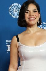 AMERICA FERRERA at 39th Annual Santa Barbara International Film Festival - Virtuosos Award in Santa Barbara 02/10/2024