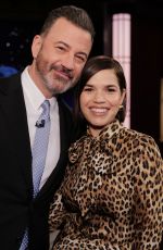 AMERICA FERRERA at Jimmy Kimmel Live! 02/13/2024