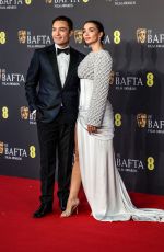 AMY JACKSON at EE Bafta Film Awards 2024 in London 02/18/2024