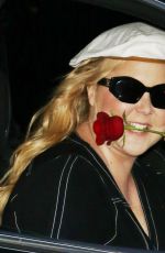 AMY SCHUMER Arrives at Good Morning America in New York 02/14/2024