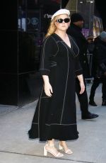 AMY SCHUMER Arrives at Good Morning America in New York 02/14/2024