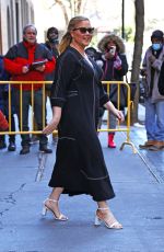 AMY SCHUMER Leaves Good Morning America in New York 02/14/2024