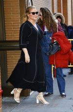 AMY SCHUMER Leaves Good Morning America in New York 02/14/2024