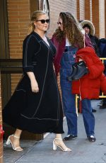 AMY SCHUMER Leaves Good Morning America in New York 02/14/2024