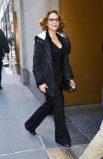 AMY YASBECK Arrives at Today Show in New York 02/07/2024