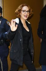 AMY YASBECK Arrives at Today Show in New York 02/07/2024