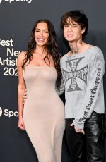 ANASTASIA KARANIKOLAOU at Spotify Best New Artist Party in Los Angeles 02/01/2024
