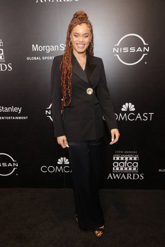 ANDRA DAY at 15th Annual AAFCA Awards in Los Angeles 02/21/2024