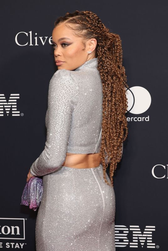 ANDRA DAY at Clive Davis Pre-Grammy Gala in Los Angeles 02/03/2024