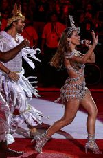 ANITTA and LUCIANA GIMENEZ Performs at Sapucai in Rio de Janeiro 02/17/2024