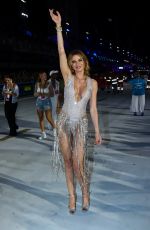 ANITTA and LUCIANA GIMENEZ Performs at Sapucai in Rio de Janeiro 02/17/2024