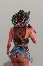 ANITTA on Stage at Her Rehearsal in Sao Paulo 02/04/2024