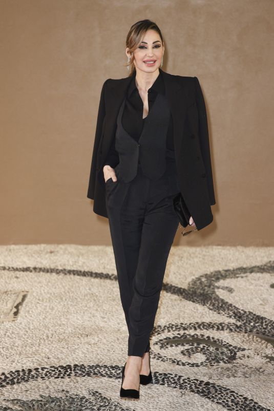 ANNA TATANGELO at MFW Armani Photocall in Milan 02/25/2024