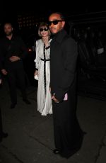 ANNA WINTOUR Arrives at British Vogue and Tiffany & Co BAFTA Afterparty in London 02/18/2024
