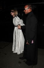 ANNA WINTOUR Arrives at British Vogue and Tiffany & Co BAFTA Afterparty in London 02/18/2024