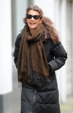 ANNABEL CROFT Leaves Her Hotel in Leeds 02/02/2024