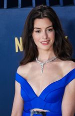 ANNE HATHAWAY at 30th Annual Screen Actors Guild Awards in Los Angeles 02/24/2024