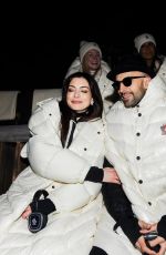 ANNE HATHAWAY at Moncler Grenoble Fall/winter 2024 Fashion Show in St Moritz 02/03/2024
