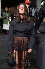 ANYA CHALOTRA at Prada Fall/winter 2024 Womenswear Fashion Show at Milan Fashion Week 02/22/2024