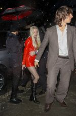 ANYA TAYLOR-JOY and Malcolm McRae Arrives at Gucci