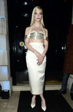 ANYA TAYLOR-JOY Arrives at British Vogue and Tiffany & Co BAFTA Afterparty in London 02/18/2024