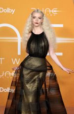 ANYA TAYLOR-JOY at Dune: Part Two Premiere in New York 02/25/2024