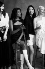 ANYA TAYLOR-JOY, DUA LIPA. KAIA GERBER, SALMA HAYEK ... for 40 Vogue Icons for Final Edition of British Vogue, March 2024 