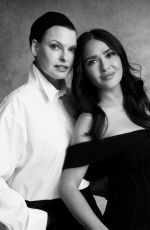 ANYA TAYLOR-JOY, DUA LIPA. KAIA GERBER, SALMA HAYEK ... for 40 Vogue Icons for Final Edition of British Vogue, March 2024 
