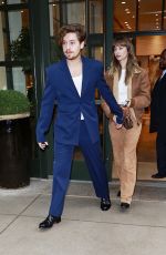ARI FOURNIER Leaves Her Hotel in New York 01/31/2024