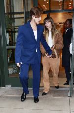 ARI FOURNIER Leaves Her Hotel in New York 01/31/2024
