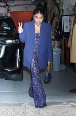 ARIANA DEBOSE Arrives at Live with Kelly and Mark in New York 01/31/2024