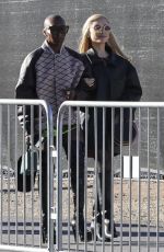 ARIANA GRANDE and CYNTHIA ERIVO Arrives at Super Bowl in Las Vegas 02/11/2024