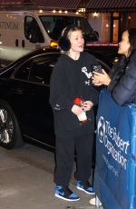 ARIANA MADIX Signing Autographs Outside Ambassador Theater in New York 02/01/2024