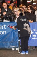 ARIANA MADIX Signing Autographs Outside Ambassador Theater in New York 02/01/2024
