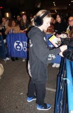 ARIANA MADIX Signing Autographs Outside Ambassador Theater in New York 02/01/2024