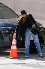 ASHLEE SIMPSON Out and About in Los Angeles 02/26/2024