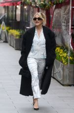 ASHLEY ROBERTS Leaves Heart Breakfas Show in London 02/06/2024